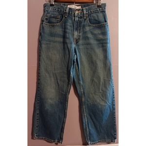 Levi Strauss Loose Straight Jeans Boys Size 16 Regular 569 28x28